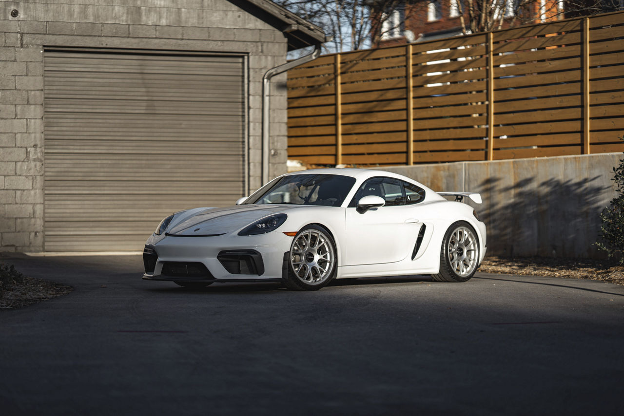 Compatible For Porsche 718 Modified Parts With Carbon Fiber